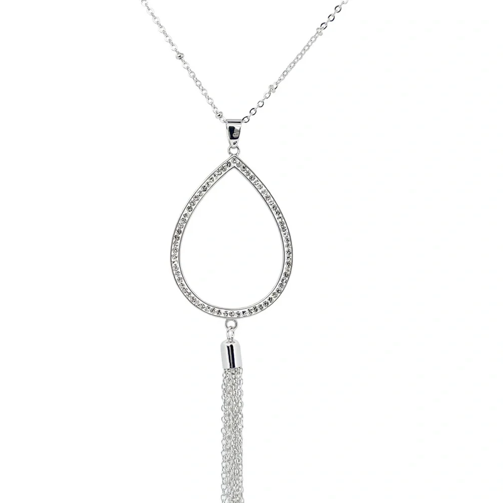 Vantel Pearls open teardrop